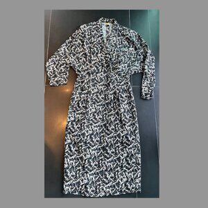 Azur women's patterned midi dress "L"